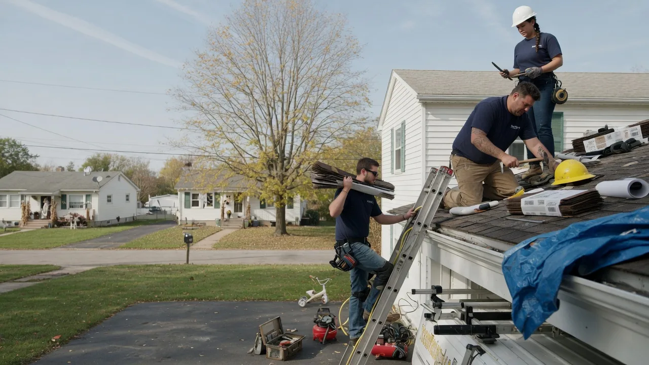 Local Roofing Contractors in Monticello, IL near me